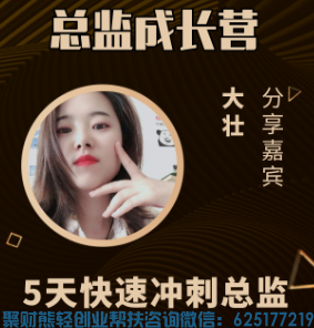 高佣优秀代理大壮分享：5天快速冲刺V2，学会这几招你也可以